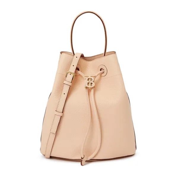 Túi Xách Nữ Burberry Small TB Bucket Tote Bag 8056134 Màu Hồng Nhạt - Túi xách - Vua Hàng Hiệu