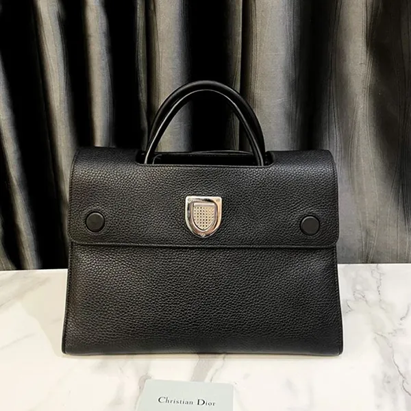 Túi Xách Nữ Christian Dior Diorever Top Handle Màu Đen