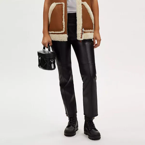 Túi Xách Nữ Coach Kay Crossbody With Puffy Diamond Quilting CM733 Màu Đen - Túi xách - Vua Hàng Hiệu