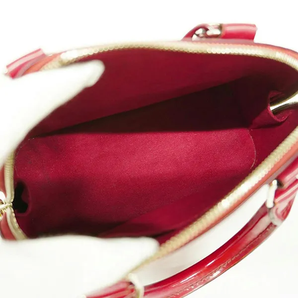 Túi Xách Nữ Louis Vuitton LV Alma BB Epi Leather Satchel Crossbody Bag Màu Hồng Đậm