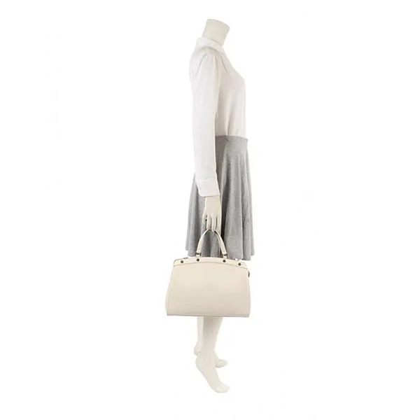 Túi Xách Nữ Louis Vuitton LV Blair MM M40330 Yvoir Epi Leather 2way Bag Shoulder Bag Handbag Màu Trắng - Túi xách - Vua Hàng Hiệu
