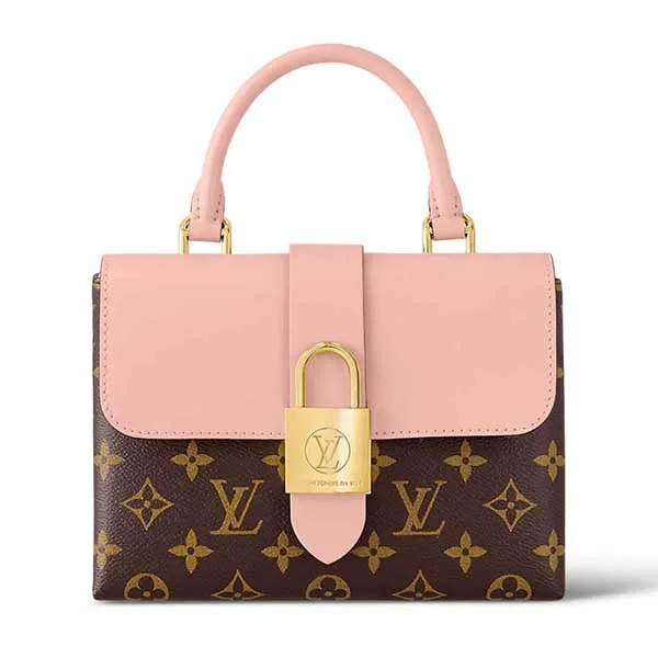 Túi Xách Nữ Louis Vuitton LV Locky BB Monogram Pink M44080 Bag Màu Nâu Hồng - Túi xách - Vua Hàng Hiệu