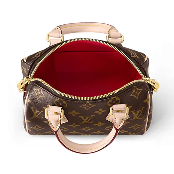 Túi Xách Nữ Louis Vuitton LV M46234 Speedy Bandoulière Bag 20 Màu Nâu Đen