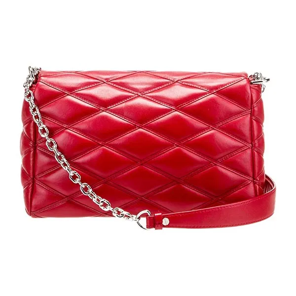 Túi Xách Nữ Louis Vuitton LV Malletage Twist Go-14 MM Màu Đỏ - Túi xách - Vua Hàng Hiệu