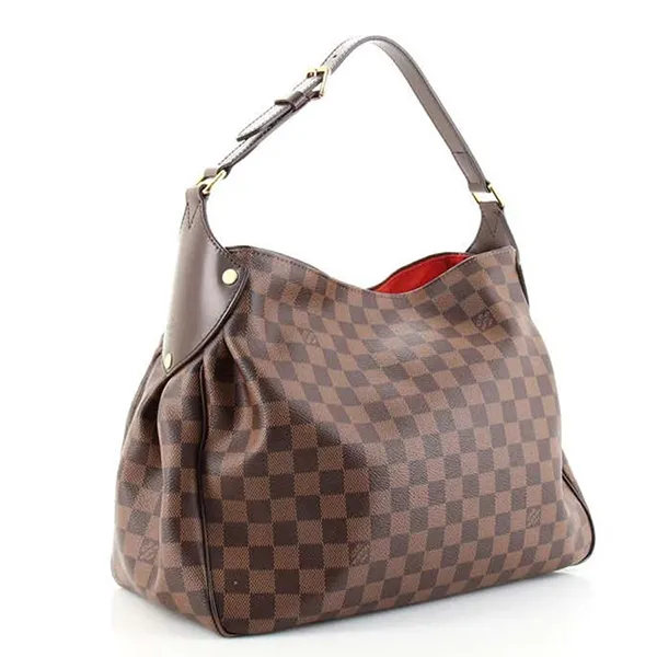 Túi Xách Nữ Louis Vuitton LV Reggia Handbag Damier Màu Nâu Đen