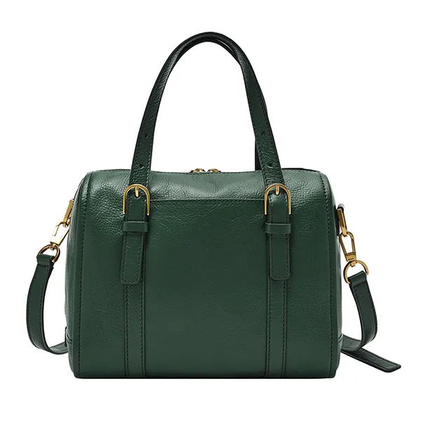 Túi Xách Tay Nữ Fossil Carlie Satchel Bag ZB1772298 Màu Xanh Lá