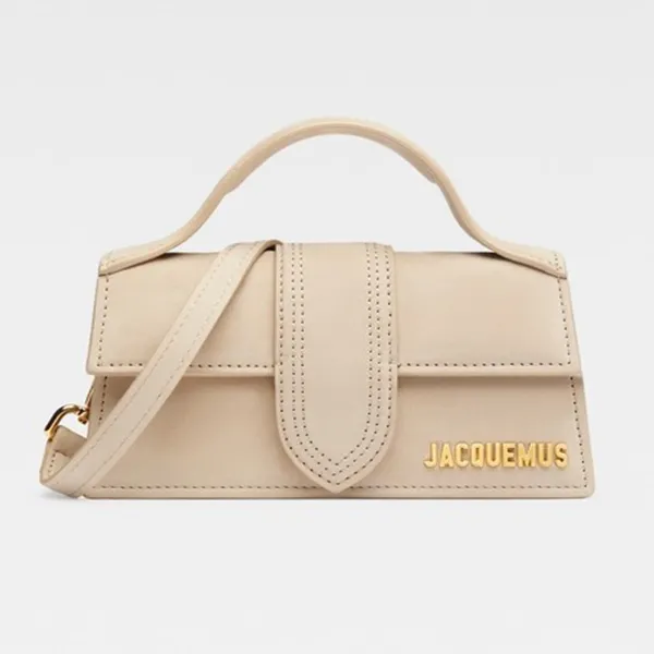 Túi Xách Tay Nữ Jacquemus Les Classiques Mini Flap Bag 213BA006-3066-180 Màu Be Đậm