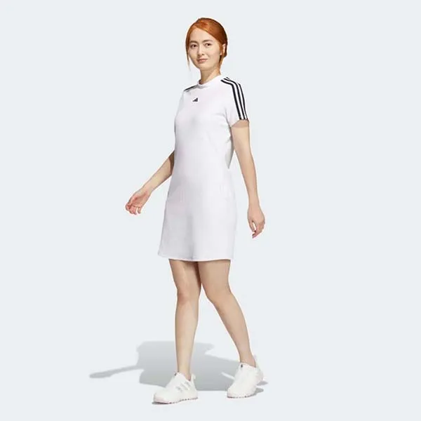 Váy Golf Nữ Adidas Women 3-Stripes Dress HS8986 Màu Trắng Size S - 1