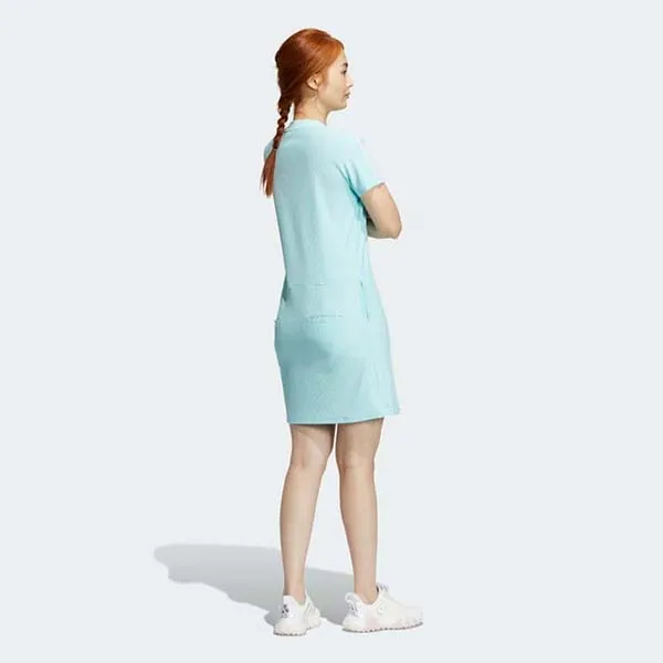 Váy Golf Nữ Adidas Women 3-Stripes Dress HS8988 Màu Xanh Size S - 4