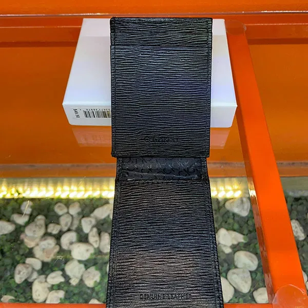 Ví Nam Calvin Klein CK Black Leather Wallet 31KA160001 Màu Đen - Túi xách - Vua Hàng Hiệu