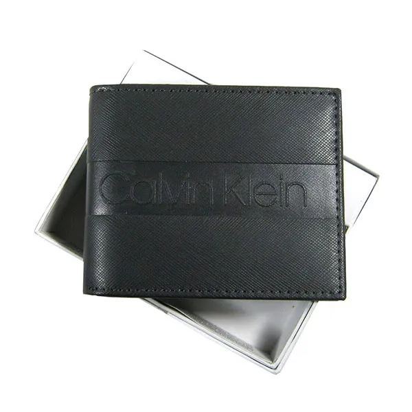 Ví Nam Calvin Klein CK Leather Men's Wallet 31KA220004 Màu Đen - Túi xách - Vua Hàng Hiệu