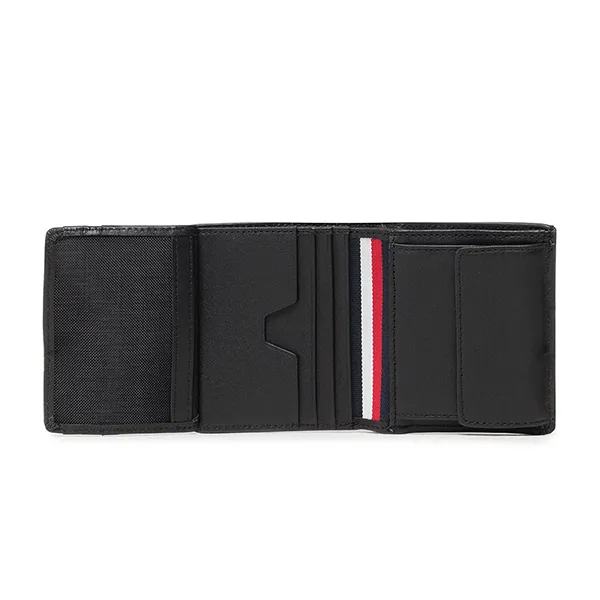 Ví Nam Tommy Hilfiger Wallet AM0AM09280_NERO_BDS Màu Đen