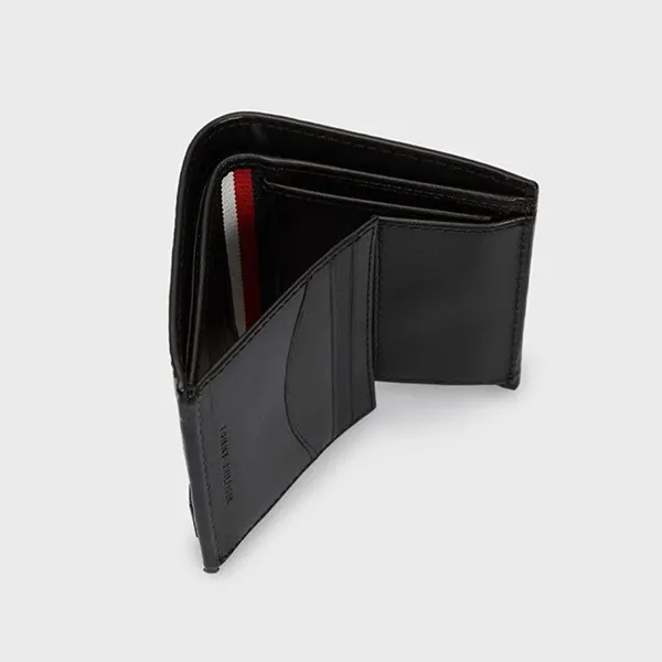 Ví Nam Tommy Hilfiger Wallet AM0AM09280_NERO_BDS Màu Đen