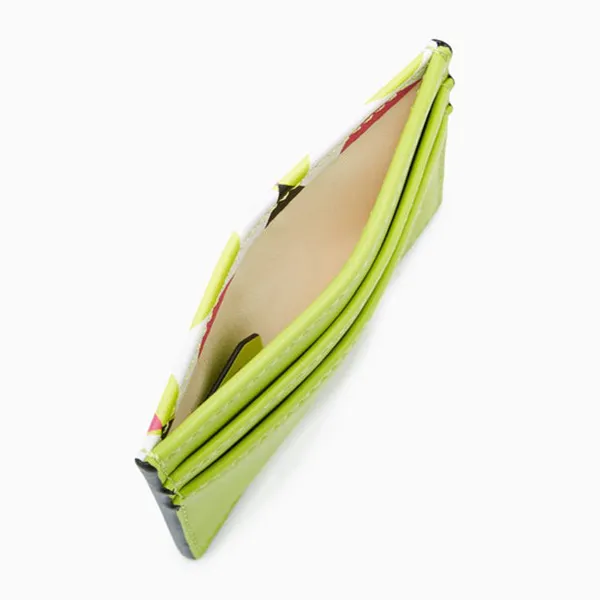 Ví Nữ Lyn Amaze Card Holder Wallets LL24CWS060 Màu Xanh Bơ