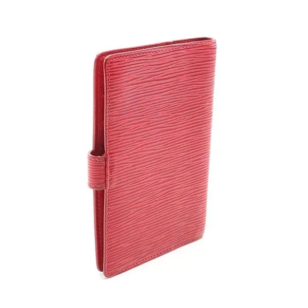 Ví Nữ Louis Vuitton LV Agenda Pm Epi Castilian Red Notebook Cover Leather Màu Đỏ - Túi xách - Vua Hàng Hiệu