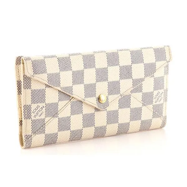 Ví Nữ Louis Vuitton LV Origami Wallet Damier Long Màu Be Đen