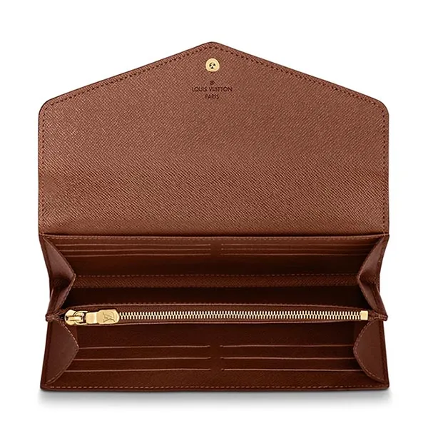 Ví Nữ Louis Vuitton LV Sarah Wallet M60531 Màu Nâu