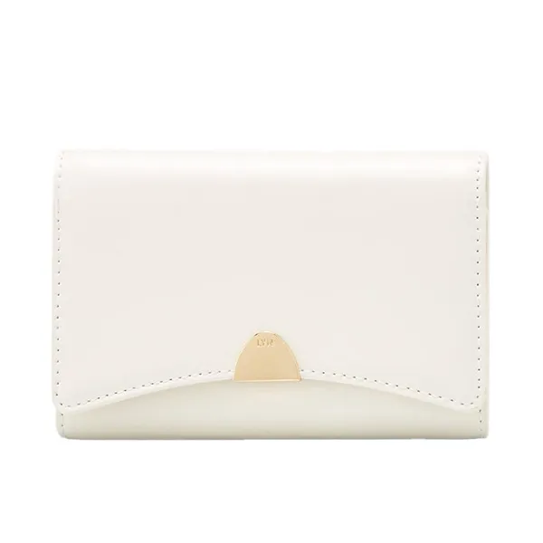 Ví Nữ Lyn Ari Semi Short Wallets LL23WWF026 Màu Trắng - Túi xách - Vua Hàng Hiệu
