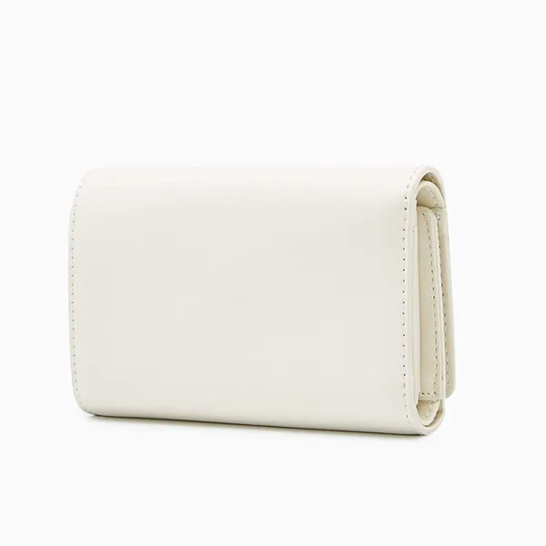 Ví Nữ Lyn Ari Semi Short Wallets LL23WWF026 Màu Trắng - Túi xách - Vua Hàng Hiệu