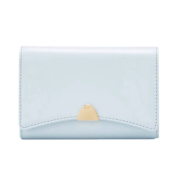 Ví Nữ Lyn Ari Semi Short Wallets LL23WWF026 Màu Xanh Blue - Túi xách - Vua Hàng Hiệu