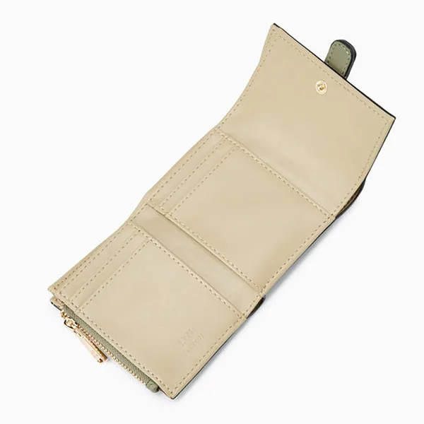 Ví Nữ Lyn Iggy Trifold Wallets LL24CWF042 Màu Xanh Green - Túi xách - Vua Hàng Hiệu