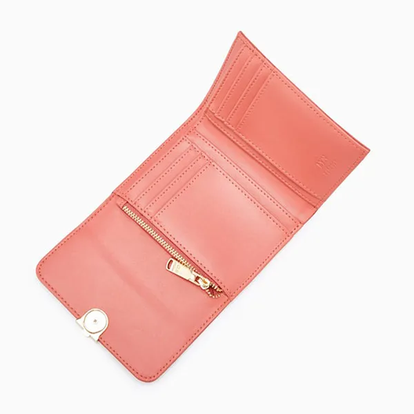 Ví Nữ Lyn Jasmine Short Wallets LL23WWF023 Màu Cam