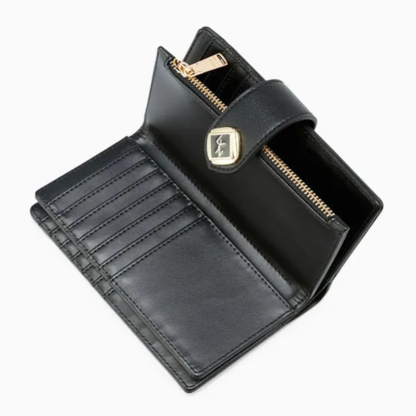 Ví Nữ Lyn Lera Polka Medium Wallets LL24CWS047 Màu Đen