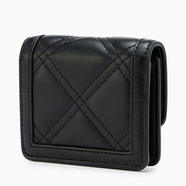 Ví Nữ Lyn Li-A Quilted Short Wallets LL23WWF027 Màu Đen