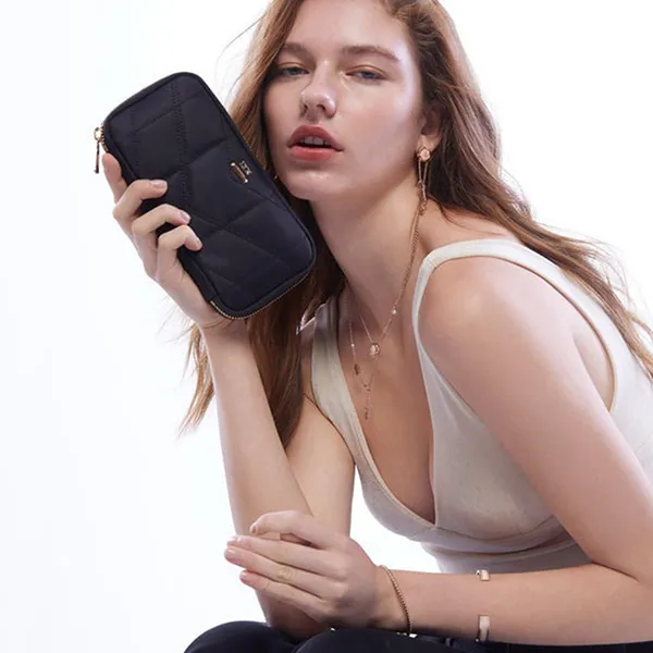 Ví Nữ Lyn Lowa Long Wallets LL24CWF013 Màu Đen