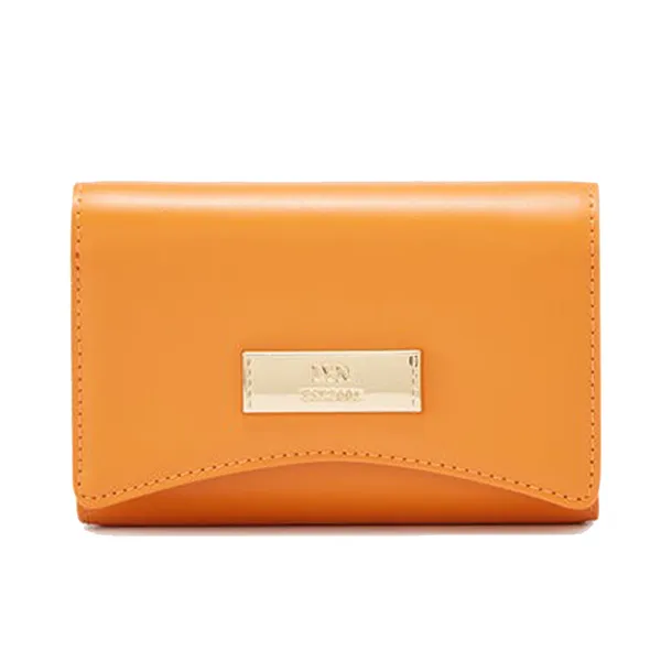Ví Nữ Lyn Luna Semi Short Wallets LL23WWF025 Màu Cam