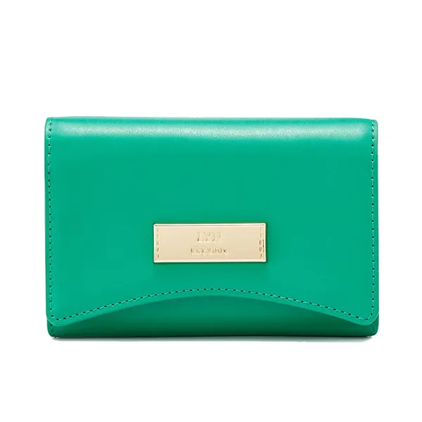Ví Nữ Lyn Luna Semi Short Wallets LL23WWF025 Màu Xanh Green