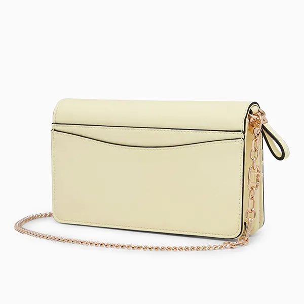 Ví Nữ Lyn Lynne Wallets On Chain LL24CWF002 Màu Vàng - Túi xách - Vua Hàng Hiệu