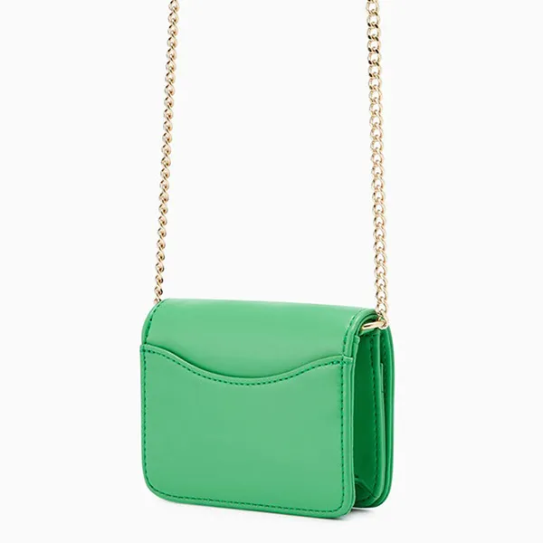 Ví Nữ Lyn Maree Wallets On Chain LL23WWF033 Màu Xanh Green