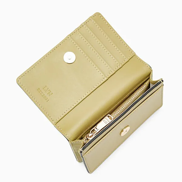 Ví Nữ Lyn Roselle Card Holder Wallets LL24CWS003 Màu Xanh Bơ