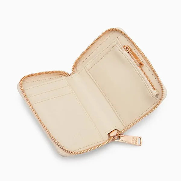 Ví Nữ Lyn Roslyn24 Short Wallets LL24CWF016 Màu Be