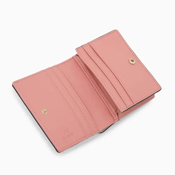 Ví Nữ Lyn Sza Boxy Short Wallets LL24CWF028 Màu Hồng