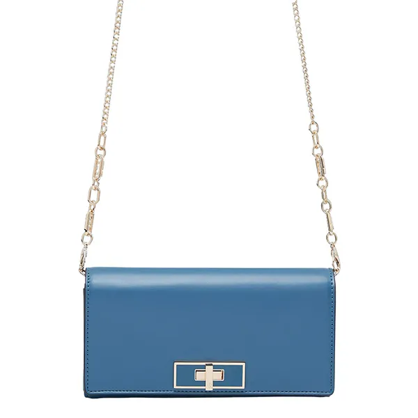Ví Nữ Lyn Tamber Wallets On Chain LL24CWF050 Màu Xanh Blue - Túi xách - Vua Hàng Hiệu
