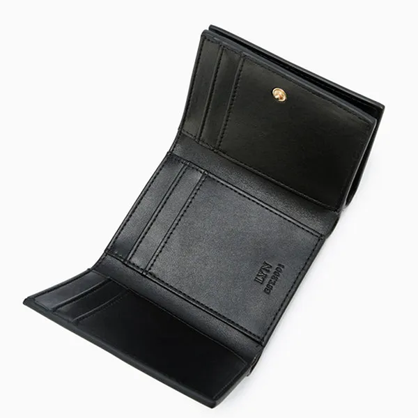 Ví Nữ Lyn Tove Trifold Wallets LL24CWF031 Màu Đen - Túi xách - Vua Hàng Hiệu
