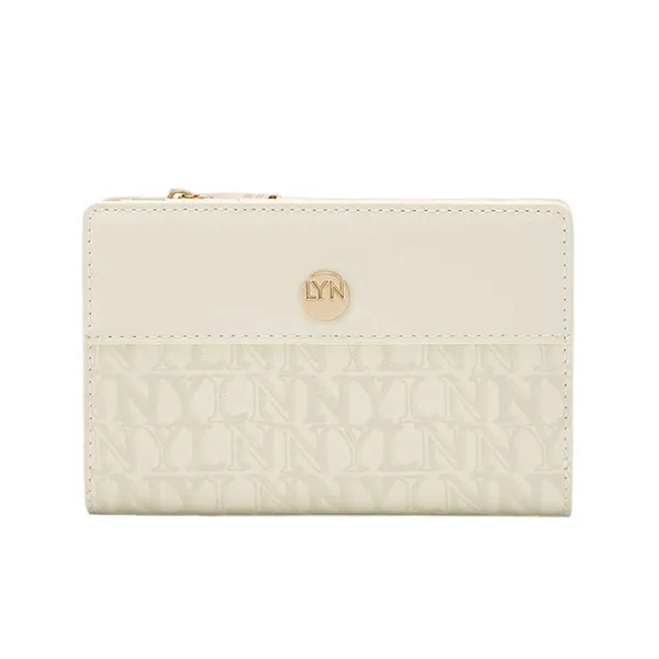 Ví Nữ Lyn Winter Semi Short Wallets LL23WWF029 Màu Trắng