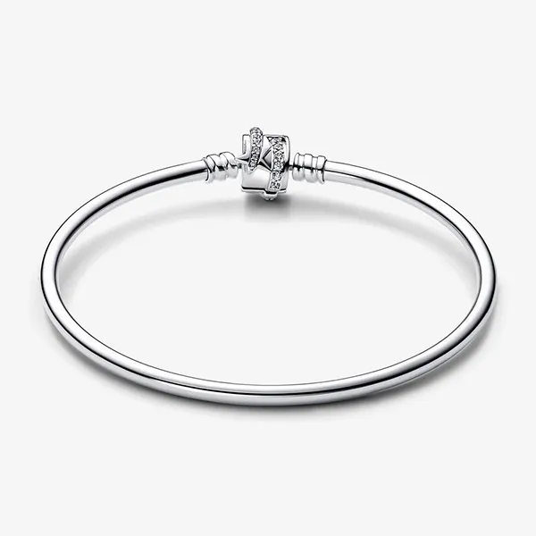 Vòng Đeo Tay Nữ Pandora Moments Limited Edition Shooting Star 592733C01 Màu Bạc Size 17