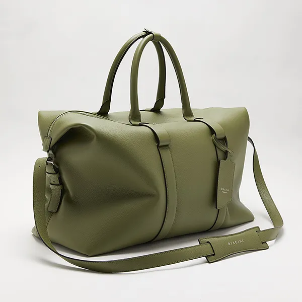 Túi Du Lịch Biagini Sand Soft Weekender Wasabi Màu Xanh Green - Túi xách - Vua Hàng Hiệu