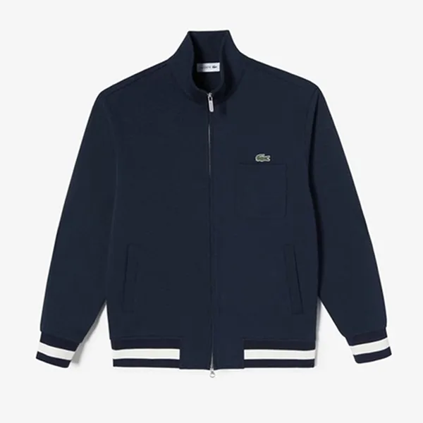 Áo Khoác Nam Lacoste SH920E-53G HDE Màu Xanh Navy Size L
