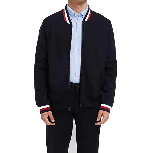 Áo Khoác Nam Tommy Hilfiger Lightweight Varsity Màu Đen Size M - Thời trang - Vua Hàng Hiệu