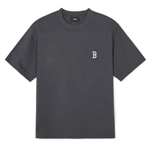 Áo Phông MLB Boston Red Sox 3ATSB1143-43CGS Tshirt Màu Than Chì Size M