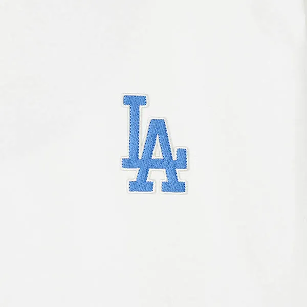 Áo Phông MLB Denim Like Monogram Big Lux Overfit LA Dodgers 3ATSM0643-07WHS Tshirt Màu Trắng - Thời trang - Vua Hàng Hiệu