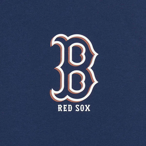 Áo Phông MLB Logo Mega Boston Red Sox 3ATSB0343-43NYS Màu Xanh Navy - Thời trang - Vua Hàng Hiệu