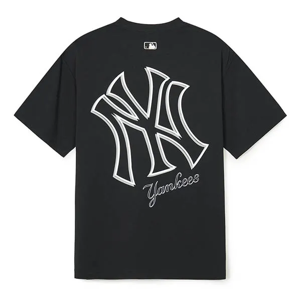 Áo Phông MLB Logo Mega New York Yankees 3ATSB0343-50BKS Tshirt Màu Đen Size XS - Thời trang - Vua Hàng Hiệu