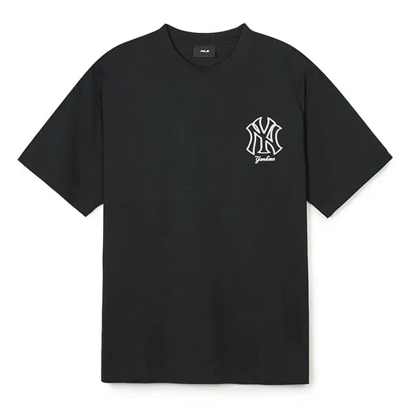 Áo Phông MLB Logo Mega New York Yankees 3ATSB0343-50BKS Tshirt Màu Đen Size XS - Thời trang - Vua Hàng Hiệu