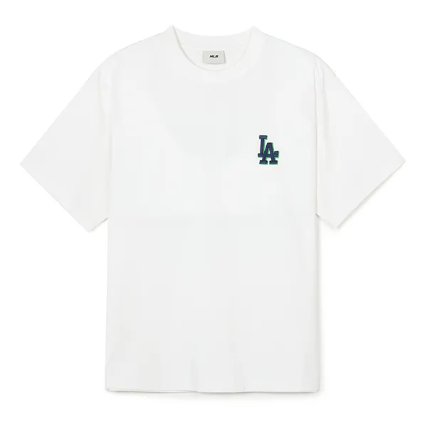 Áo Phông MLB Monative Overfit LA Dodgers 3ATSM0443-07IVS Màu Trắng - Thời trang - Vua Hàng Hiệu