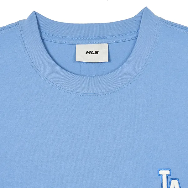 Áo Phông MLB Monogram Big Lux cổ điển LA Dodgers 3ATSM0343-07BLM Màu Xanh Blue - Thời trang - Vua Hàng Hiệu